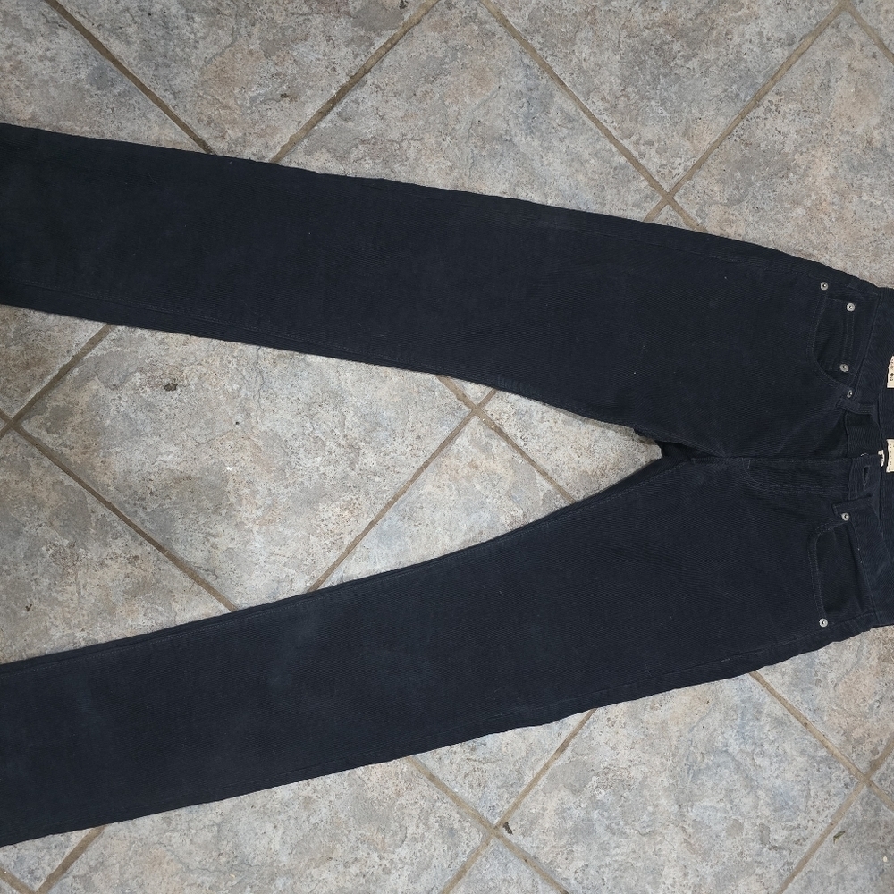 J. Crew Men’s Straight-Leg Black Jeans